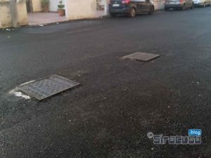 Siracusa Lavori Via Grottasanta